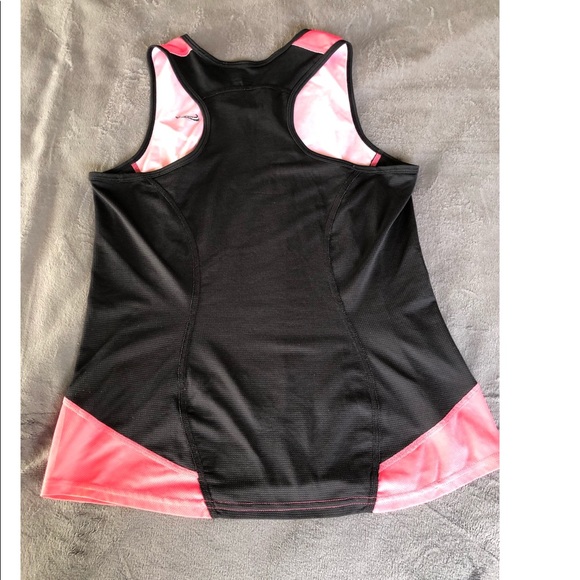 Nike dry fit tank size medium pink and black - Picture 2 of 7